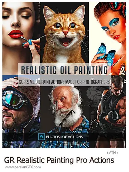 Realistic Painting Pro Actions