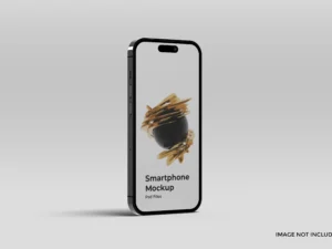 realistic smartphone presentation mockup 1