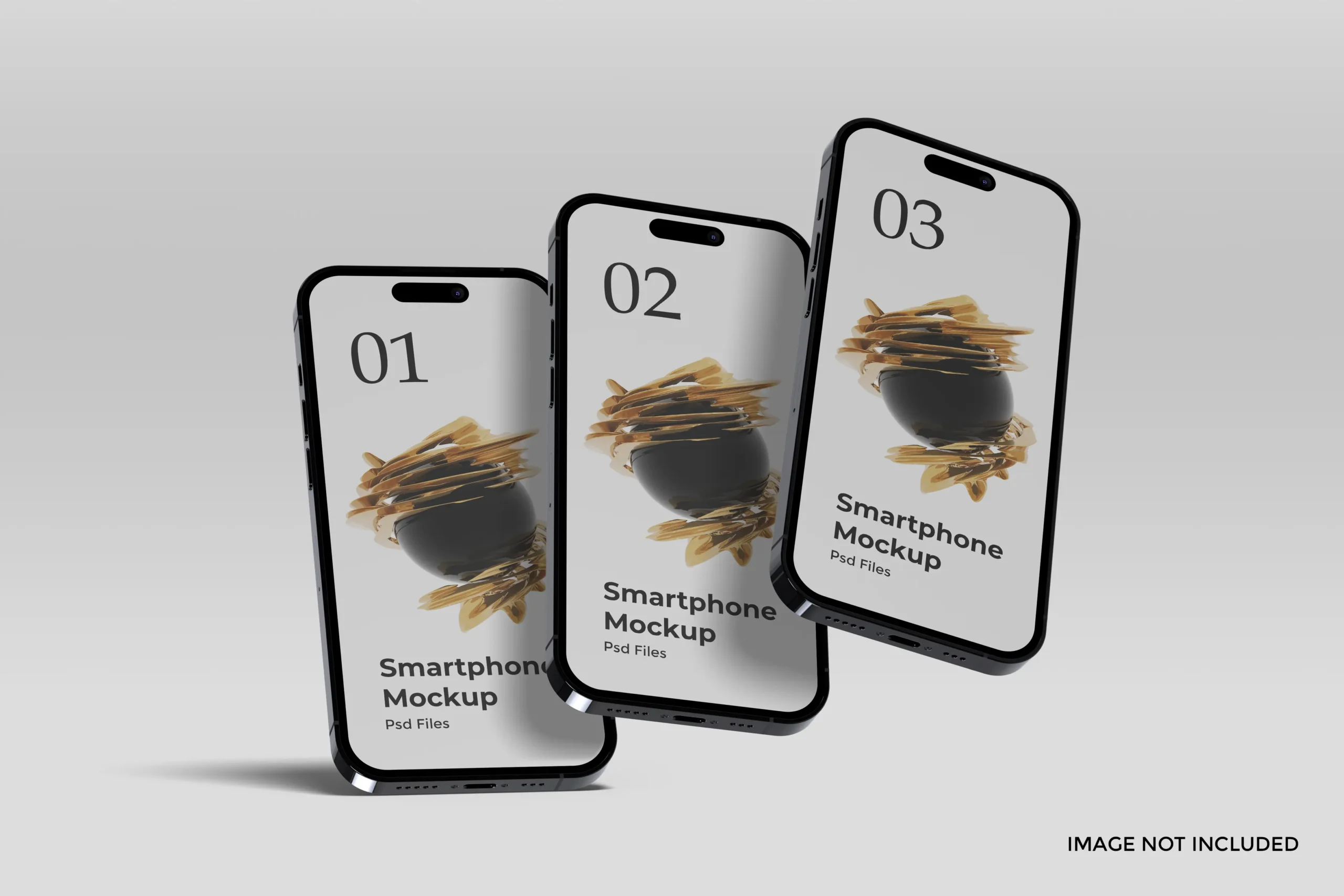 Realistic Smartphone Presentation Mockup 11