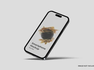realistic smartphone presentation mockup 4