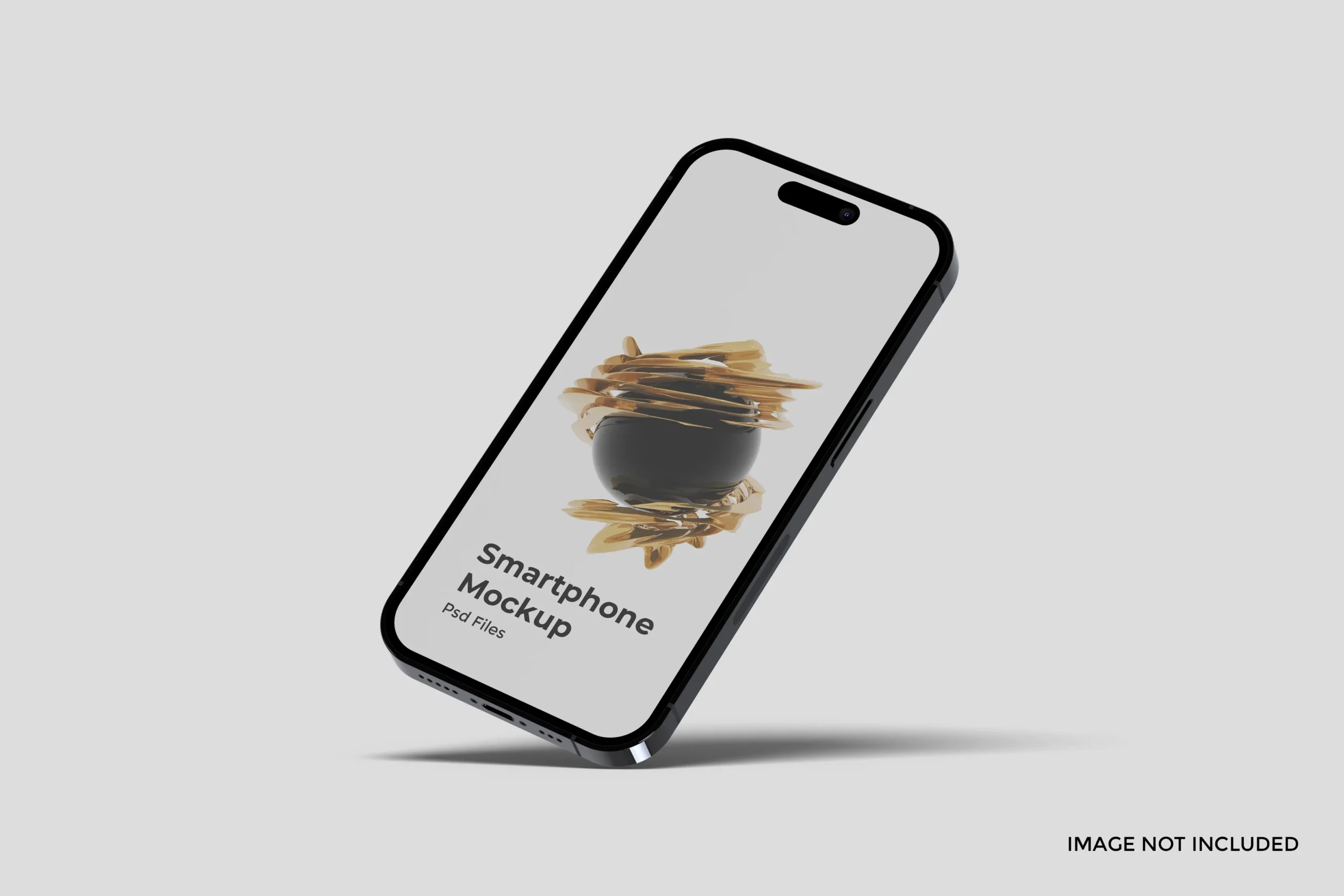 Realistic Smartphone Presentation Mockup 4