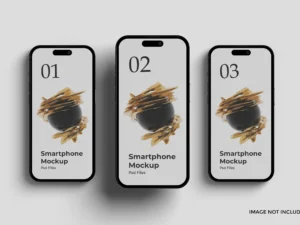 realistic smartphone presentation mockup 9