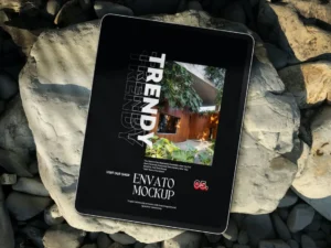 realistic ipad pro mockup