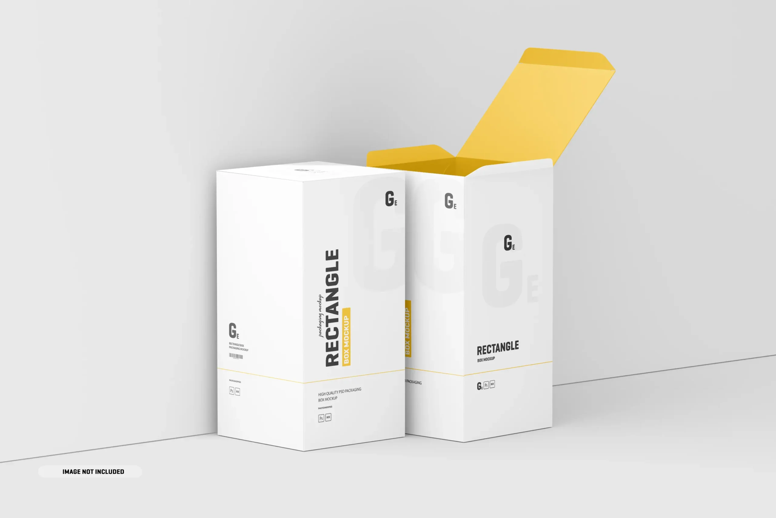 Rectangle Box Mockup