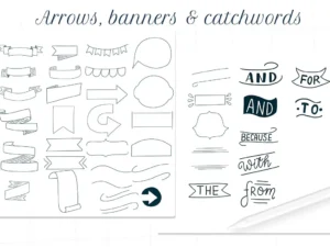 ribbons banners and catchwords 3