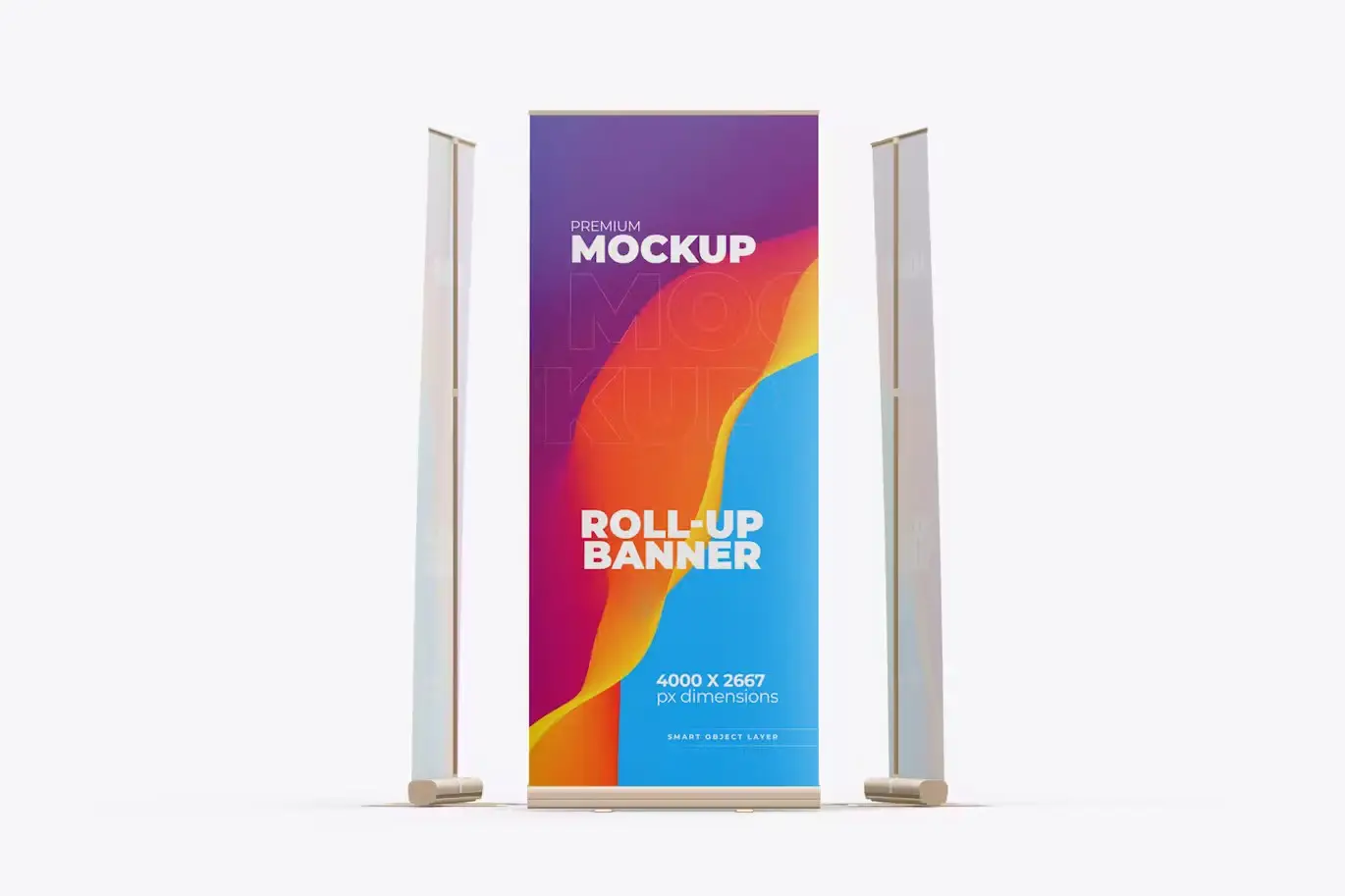 Roll-Up Banner Mockup