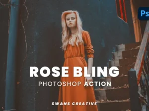 rose bling photoshop action 2