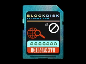 sd memory card mockup