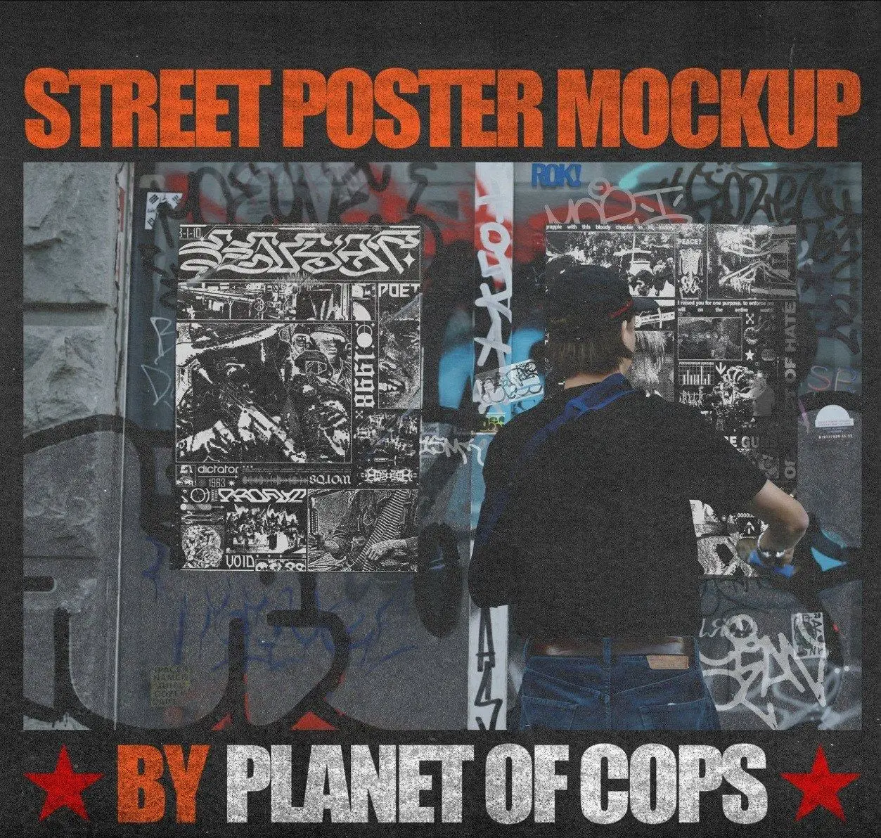 Street Poster Mockup By Poc Market