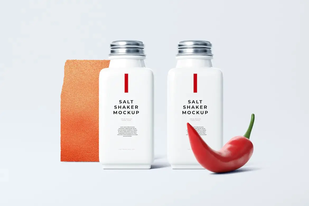 Salt Shaker Mockup