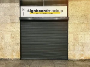 signage mockup ljfdw7c