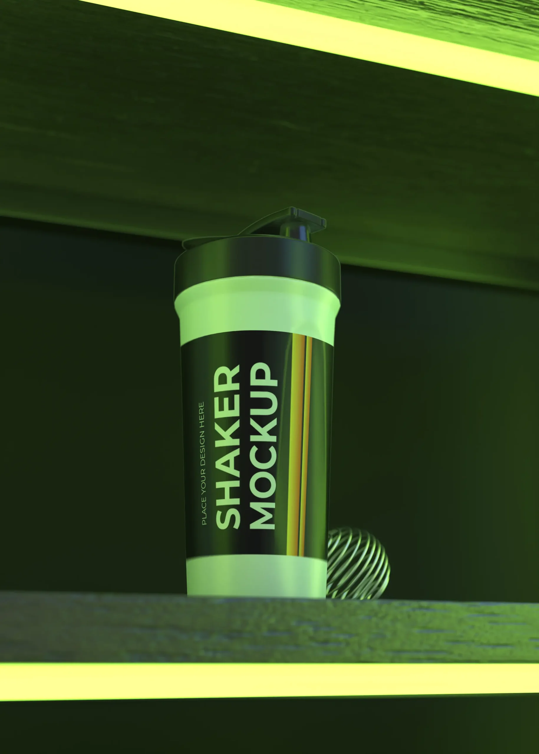 Simple Sign Mockup In Shelves With Products 11 simple sign mockup in shelves with products 20
