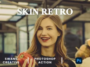 skin retro photoshop action