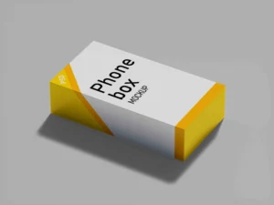 smartphone box mockup template fh