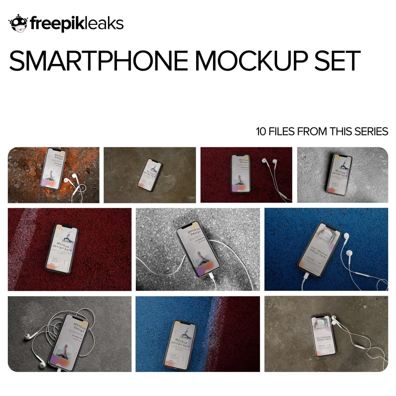 Smartphone Mockup Set