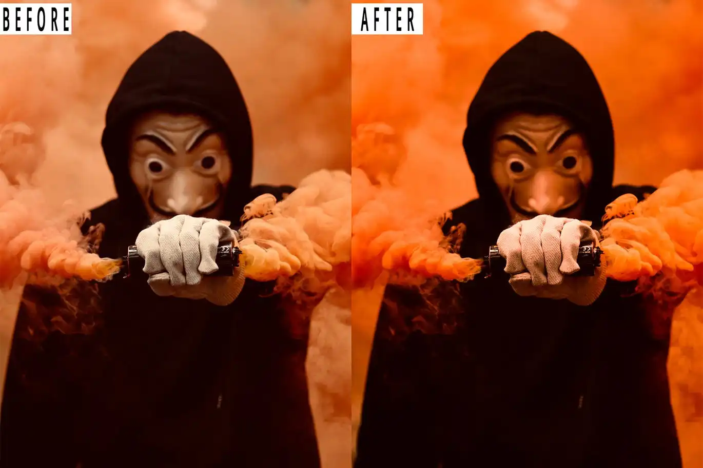 Smoke Action & Lightroom Presets