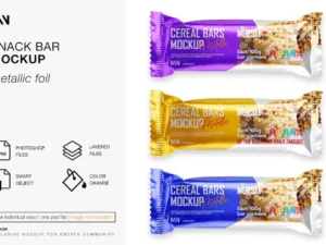 snack bar mockup