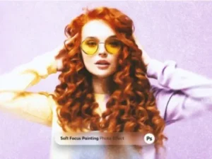 soft focus painting photo effect