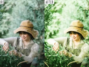 soft garden tone photoshop action lightrom pres 4