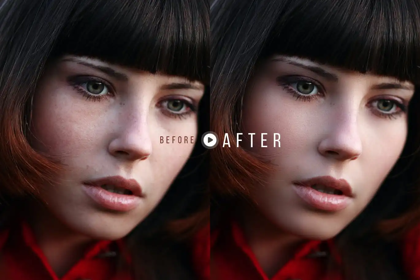 Soft Skin Easy Retouching Action 6 soft skin easy retouching action