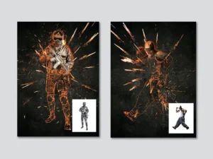 sparks photoshop action