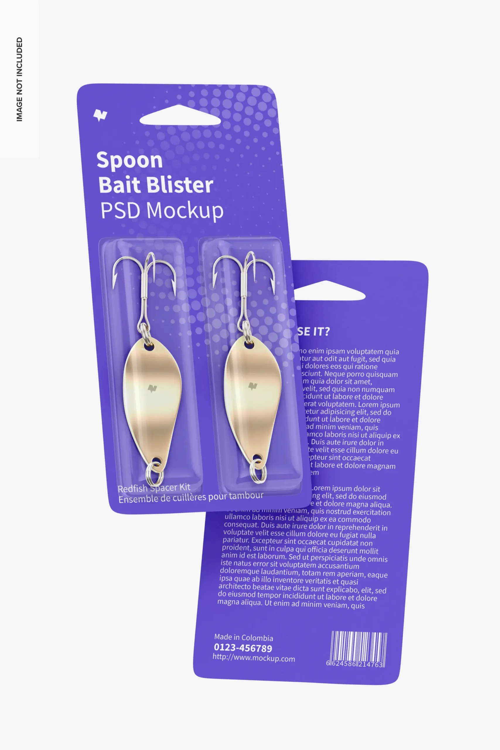 Spoon Bait Blisters Mockup 5 spoon bait blisters mockup 2