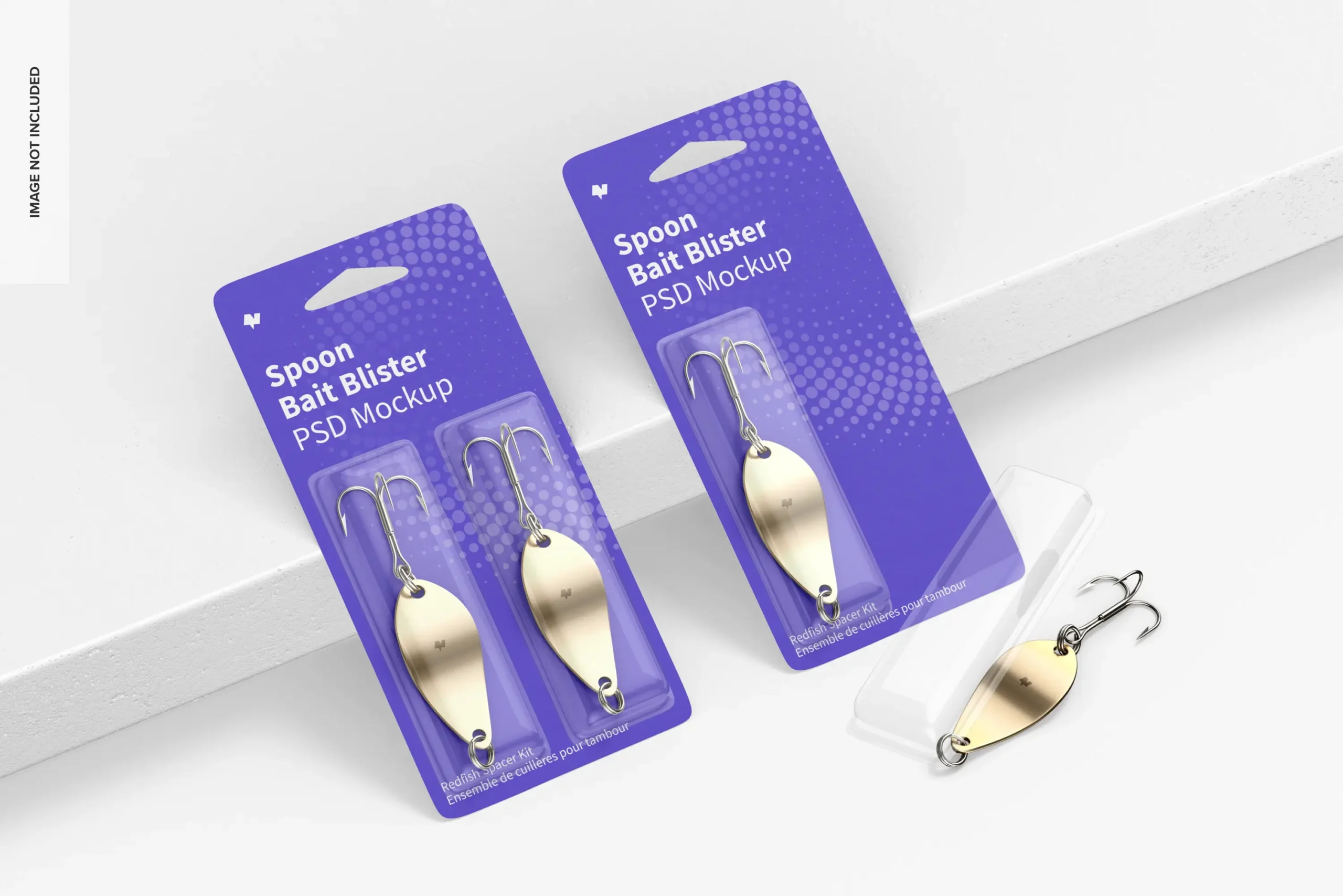 Spoon Bait Blisters Mockup 4 spoon bait blisters mockup 3
