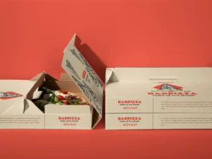 square box with handle mockup 13