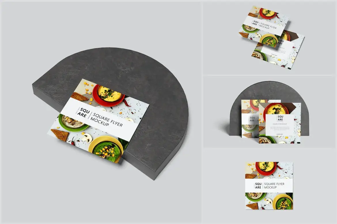 Square Flyer Mockup