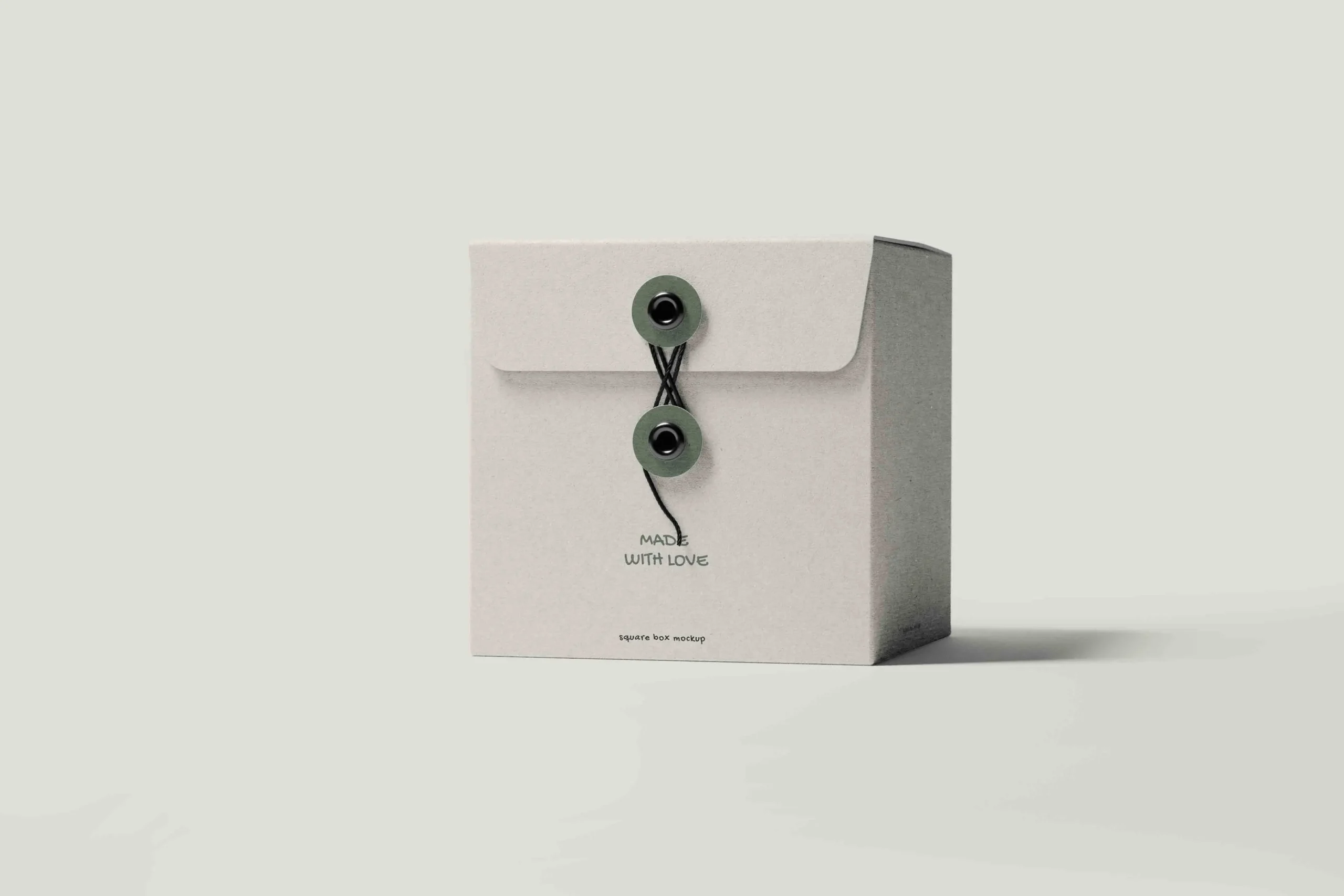 Square String Tie Box Mockup 4 square string tie box mockup 2