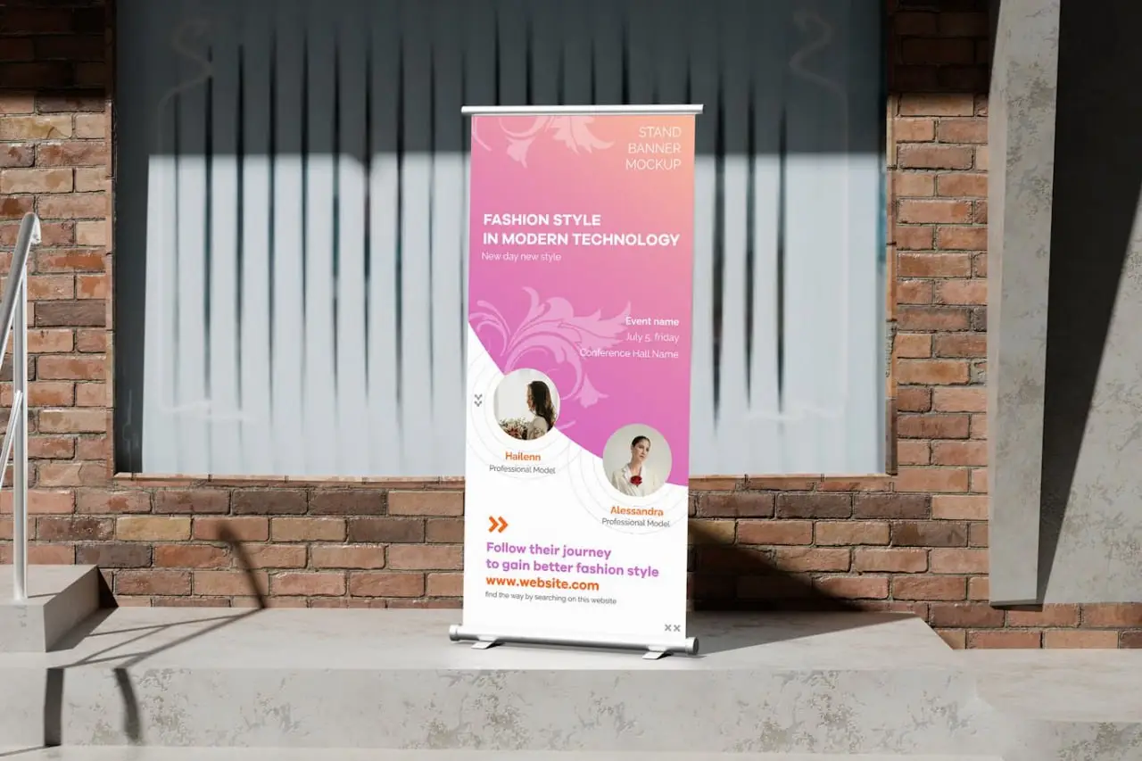 Standing X Banner