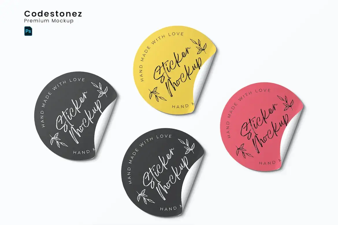 Sticker Mock-Ups