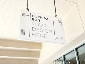 store sign mockup