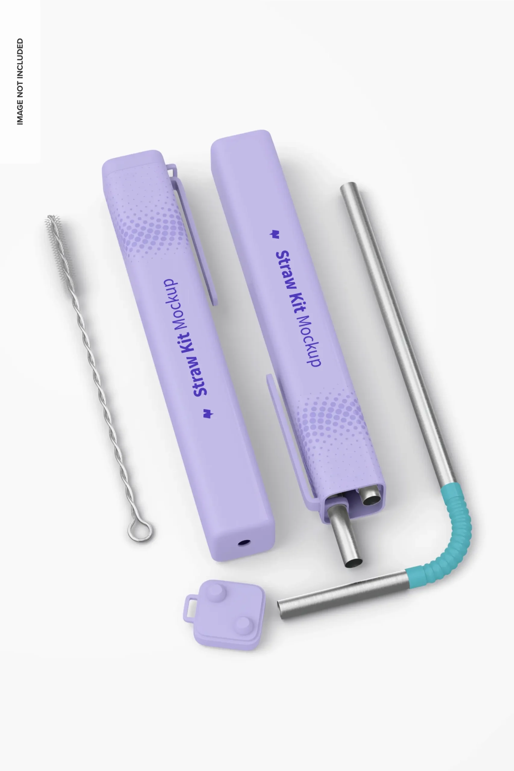 Straw Kit Mockup