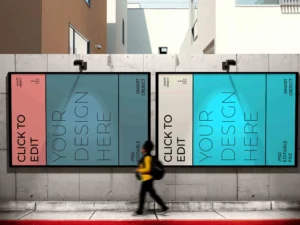 street billboard mockup