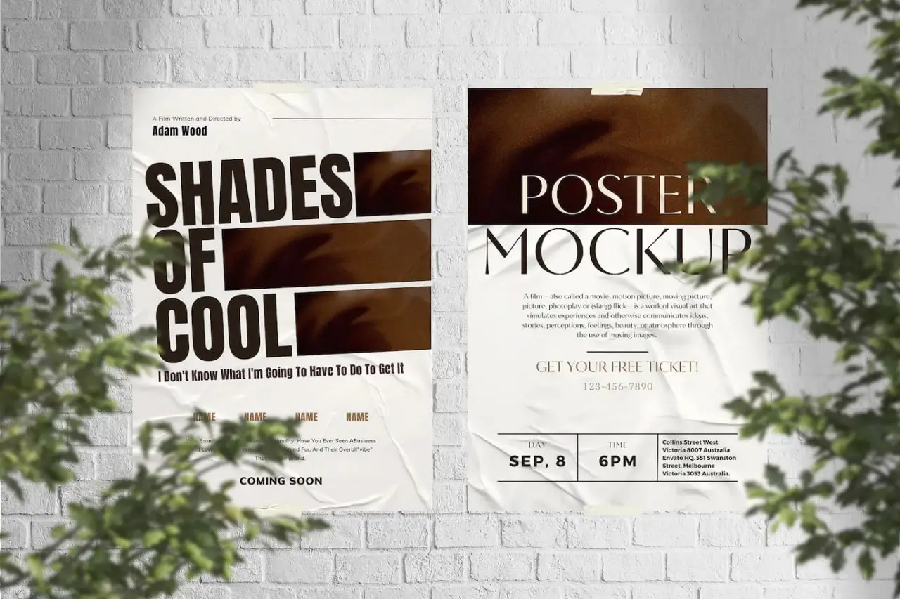 Street Poster Mockup