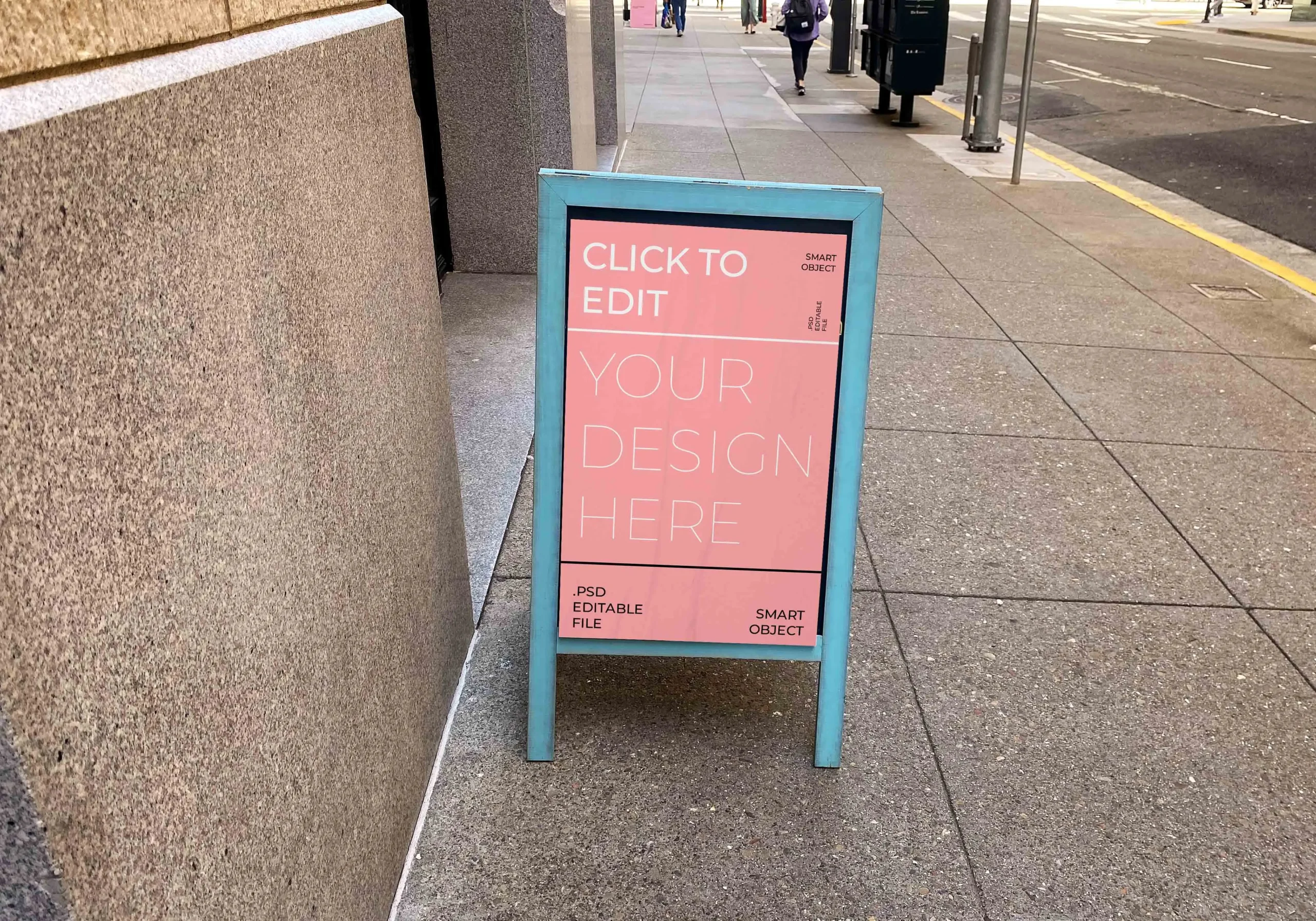 Street Sign Mockup