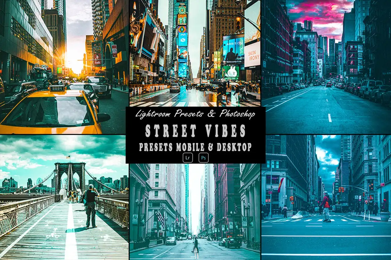 Street Vibes Photoshop Action & Lightrom Presets 5 street vibes photoshop action lightrom presets 6