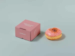 studio donut box branding mockup 1