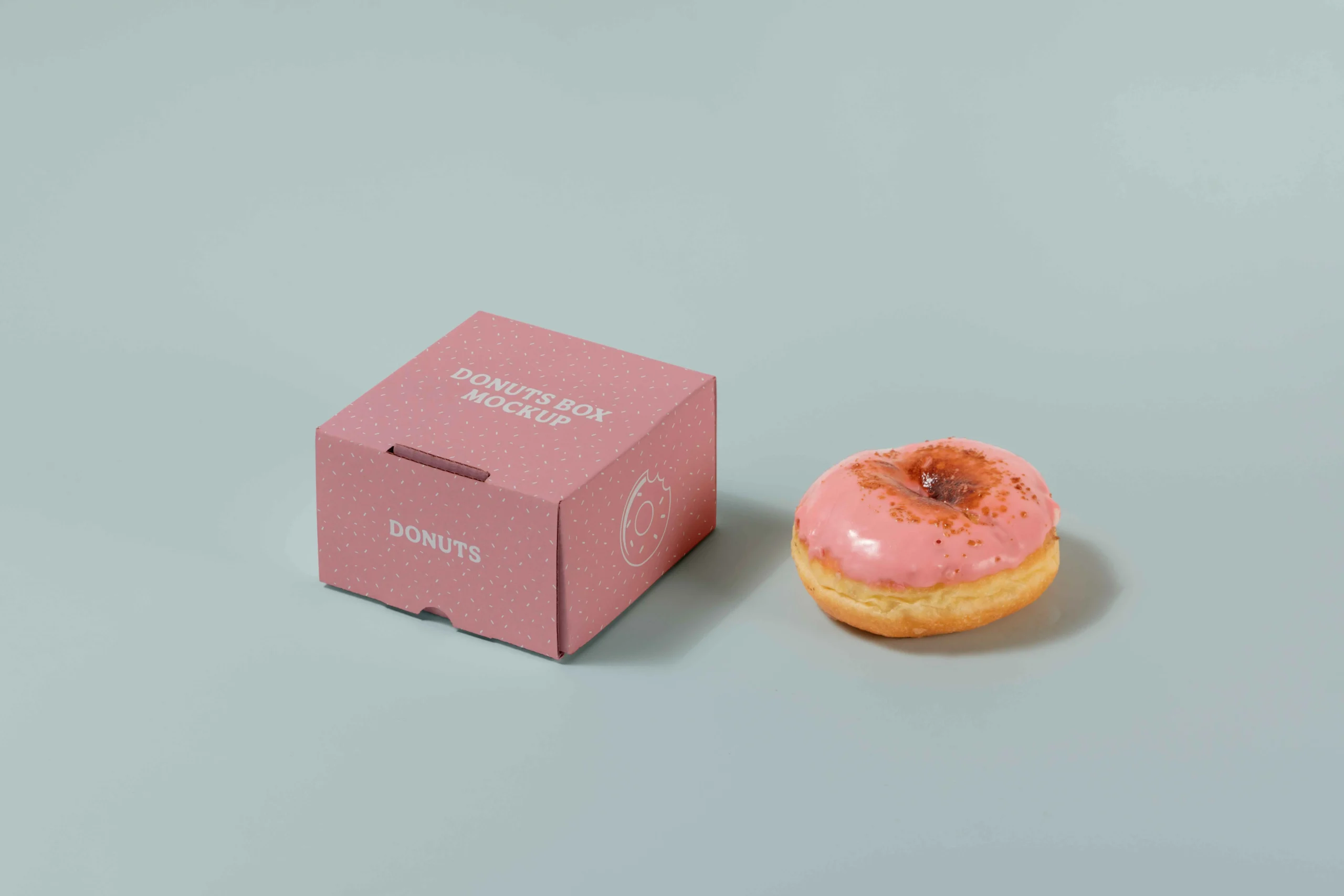 Studio Donut Box Branding Mockup 1