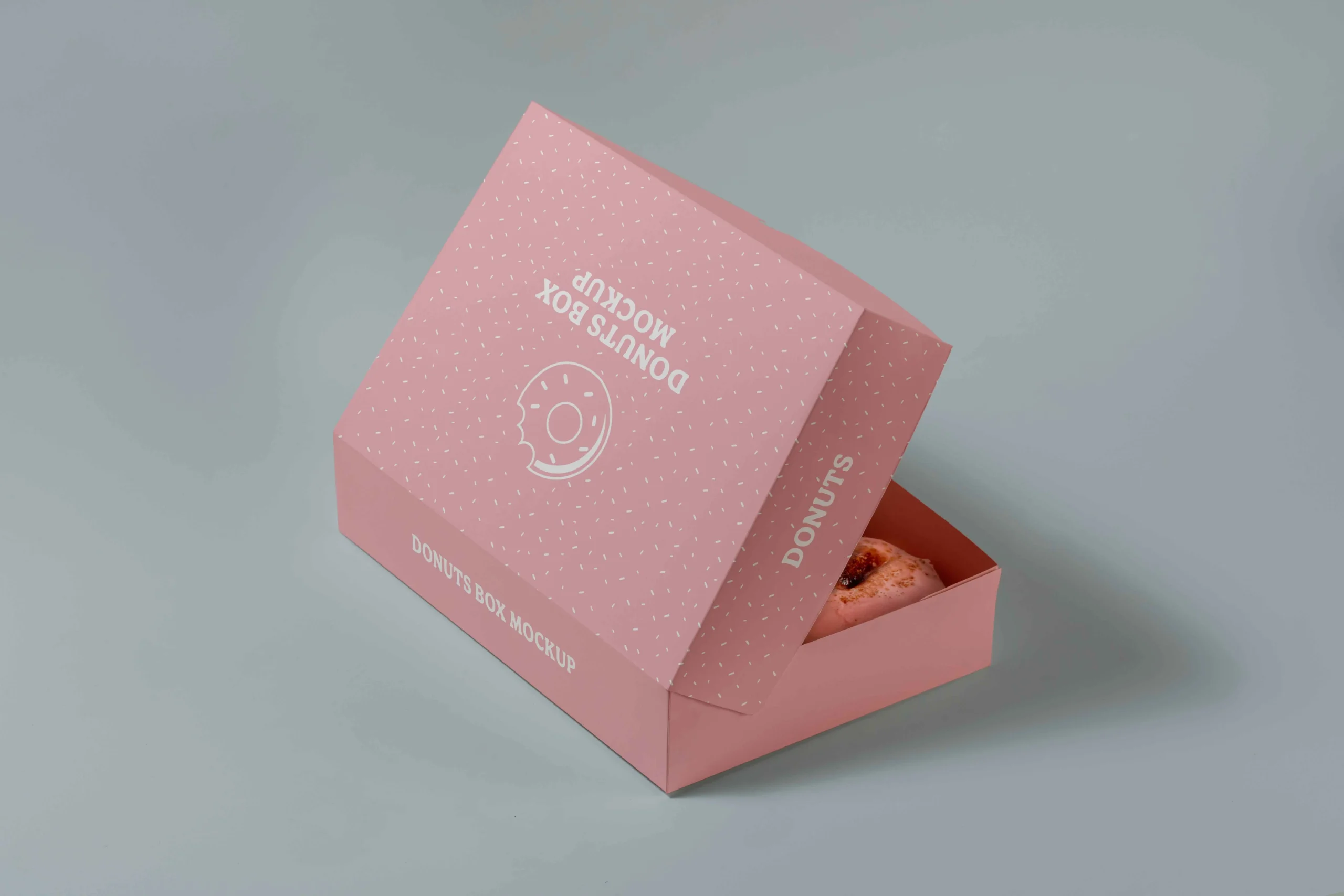 Studio Donut Box Branding Mockup 13
