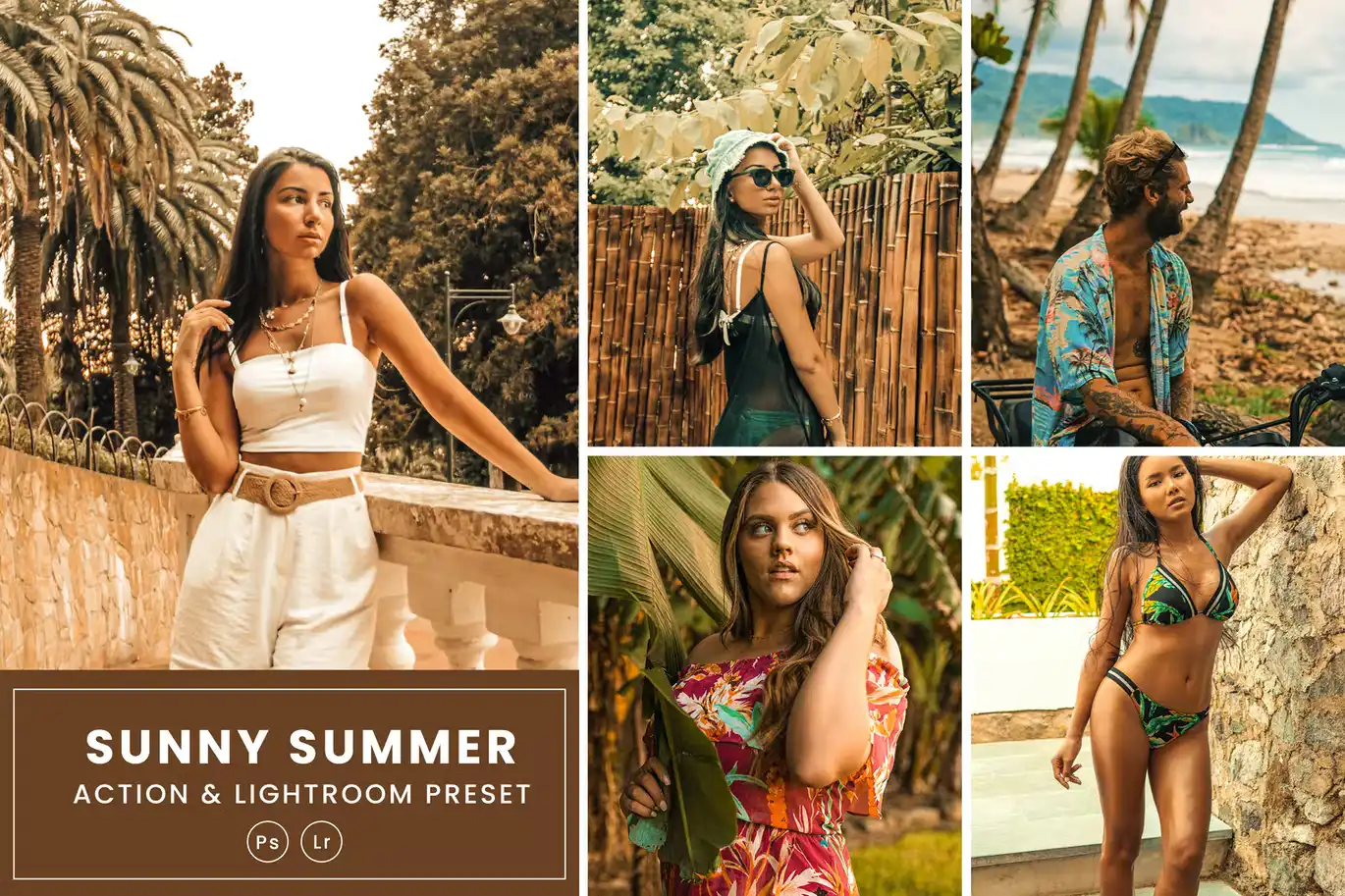 Sunny Summer Action & Lightrom Presets