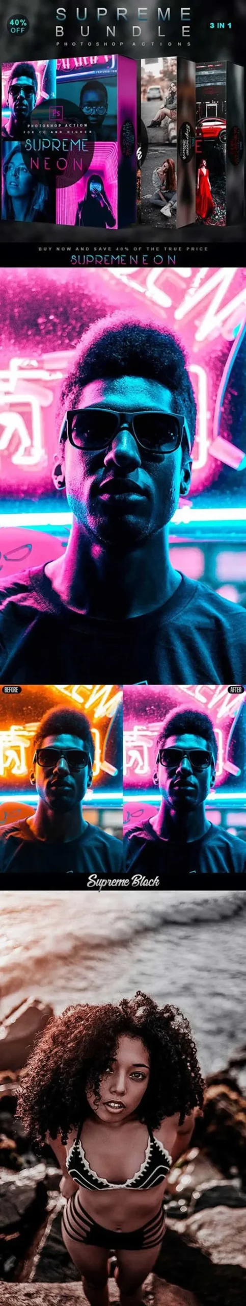 Supreme Bundle – Photoshop Actions