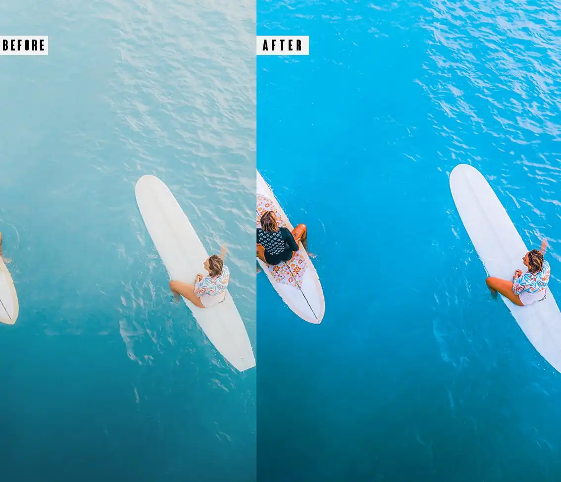 Surf Photoshop Action & Lightrom Presets 5 surf photoshop action lightrom presets 3
