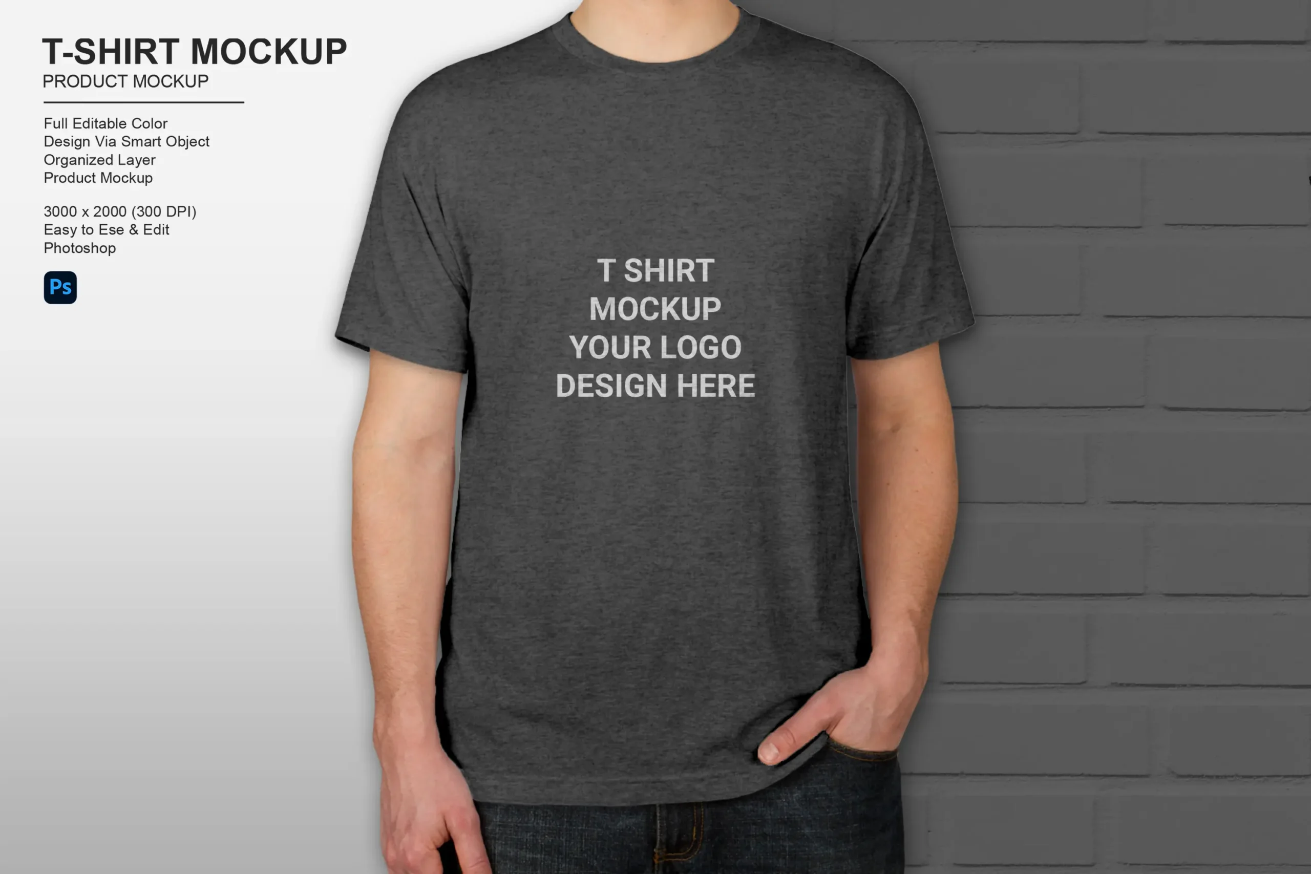 T Shirt Mockup K4Bbhey