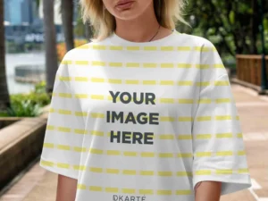 t shirt mockups oversize style urban 1
