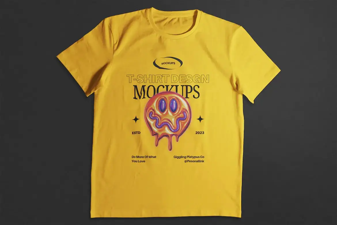 T-Shirt Mockups Realistic