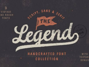 the legend font trio texture bonus
