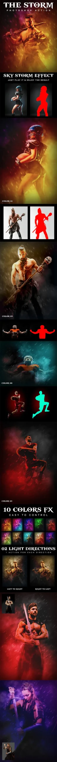 The Storm Photoshop Action