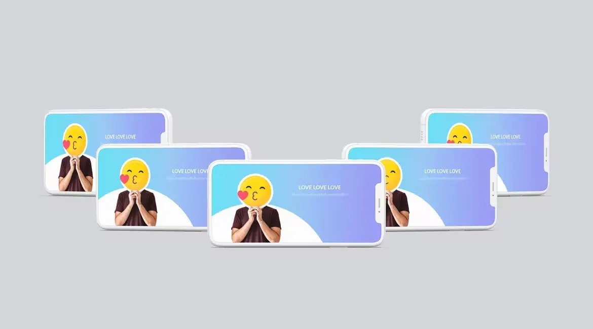 Unicolor Phone Mockup